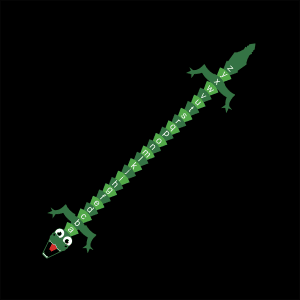 Alphabet Crocodile