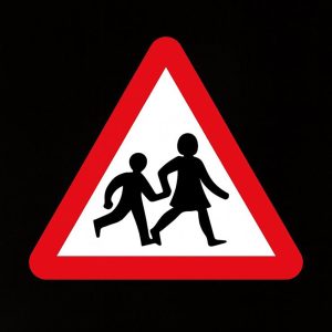 Childrens Crossing Sign