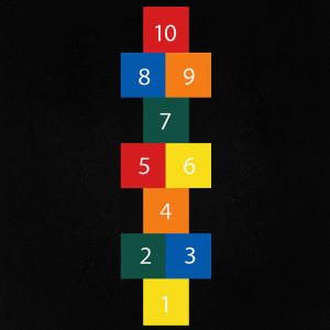 Giants Solid 1 - 10 Hopscotch