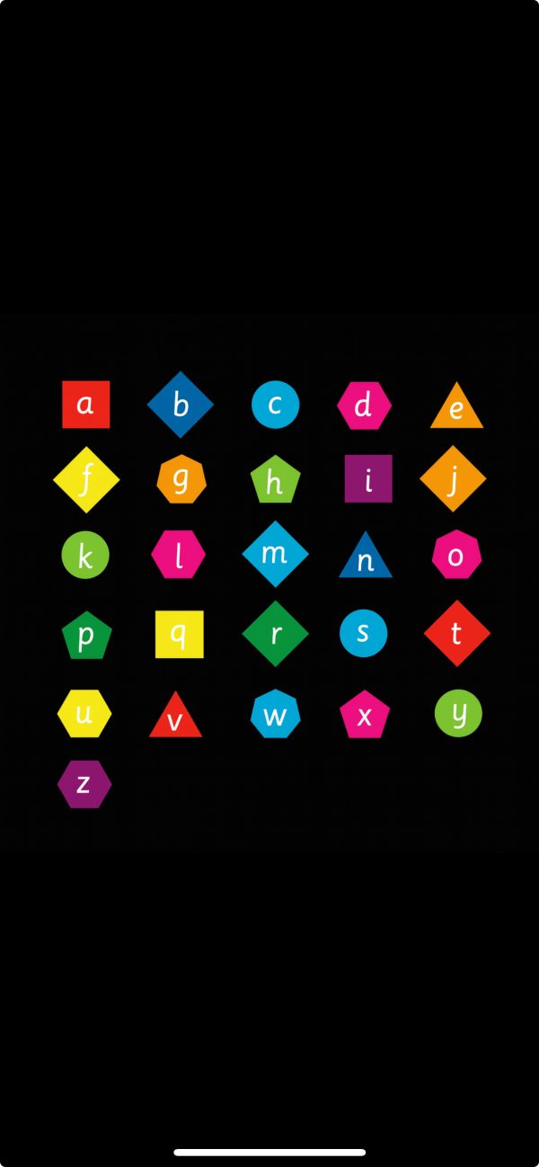 Alphate Shape Alphabet Shapes - Playground markings | Mark My Play