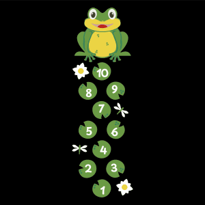 Frog Lily Pad Hopscotch
