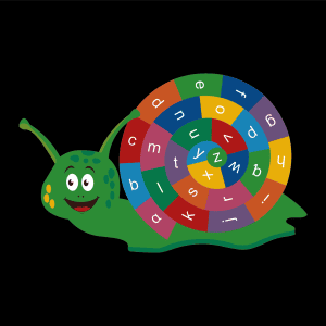 Alphabet Snail