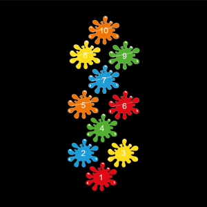 Splat Hopscotch